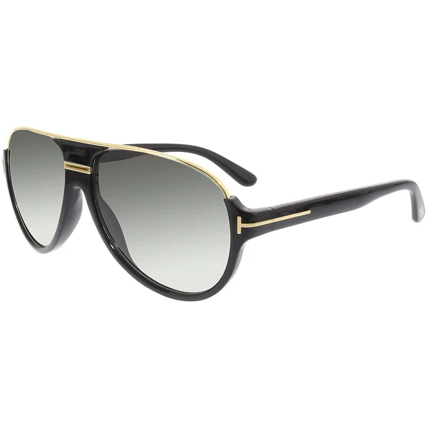 Tom Ford Men's Dimitry Sunglasses, Shiny Black Grey