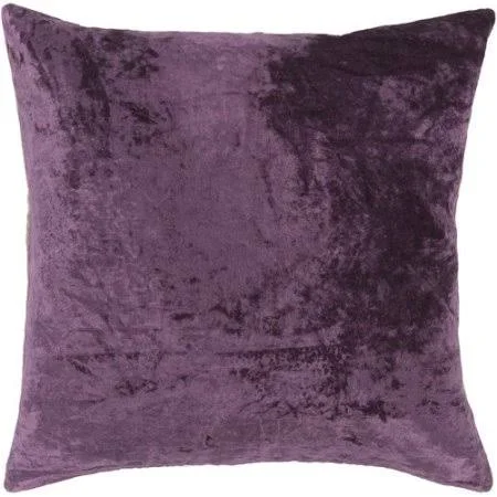 Everly Quinn Evonne Handmade Contemporary Throw Pillow - Purple