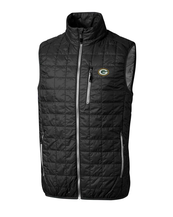 Cutter & Buck Men's Black Rainier Vest