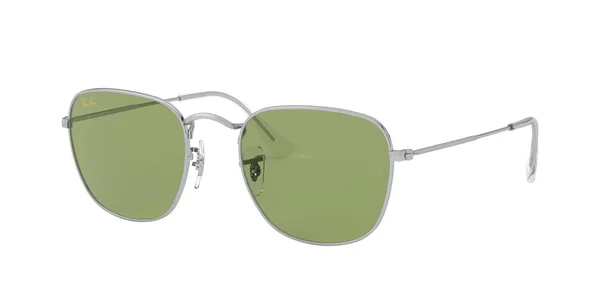 Ray Ban RB3857 Frank Sunglasses - 91984E Silver/Bottle Green