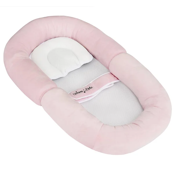 Dream on Me Portable Cozy Lounger in Pink