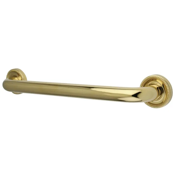 Kingston Brass DR914182 Camelon 18x22 Grab Bar - Polished Brass