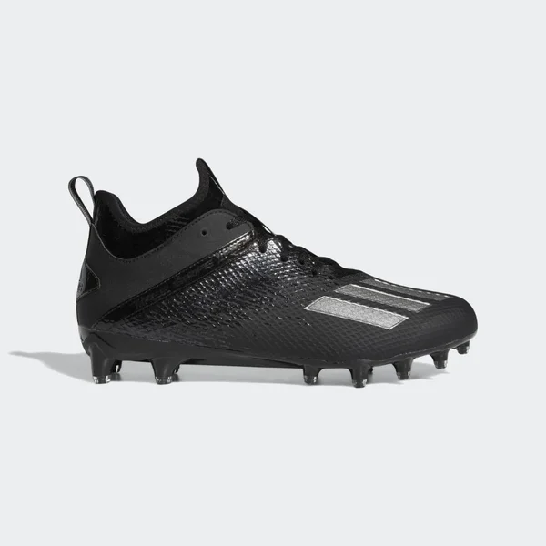 Adidas Adizero Scorch Black Men's Football Cleat Shoes - Size: 8.5