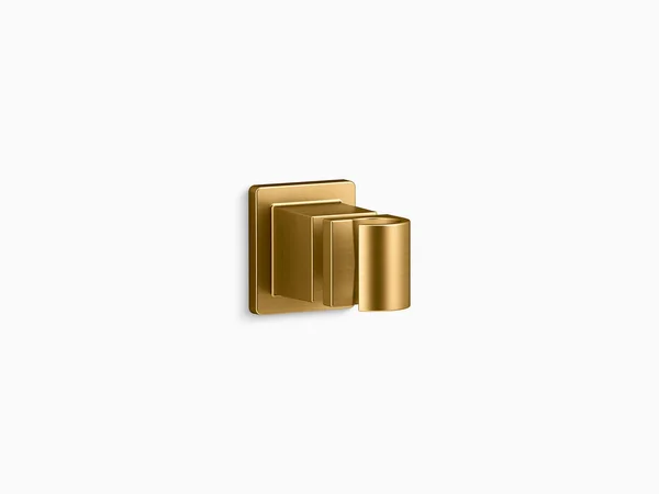 Kohler Vibrant Brushed Moderne Brass Adjustable Wall Holder
