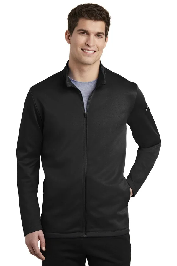 Nike NKAH6418 Therma-Fit Full-Zip Fleece Black Xs