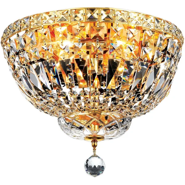 Elegant Lighting Tranquil 4-Light Flush Mount