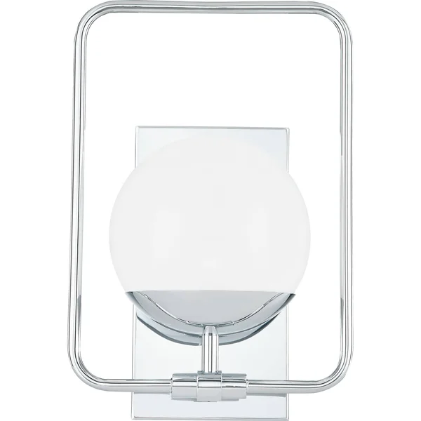 Quoizel Padgett 1-Light Polished Chrome Wall Sconce, PAD8608C