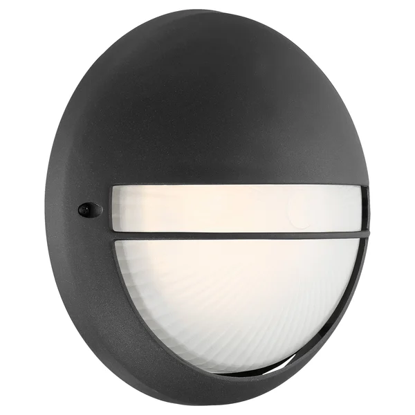 Access Lighting 20260LEDDMG-BL/OPL Clifton Black Outdoor LED Bulkhead