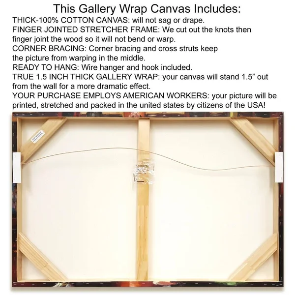 Tangletown Fine Art Hope with Arrow by Tara Moss, Fine Art Giclee Print on Wrap Canvas, 30x24x22