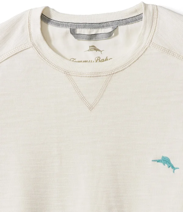 Tommy Bahama Tobago Bay Crewneck Sweatshirt in Light Sky