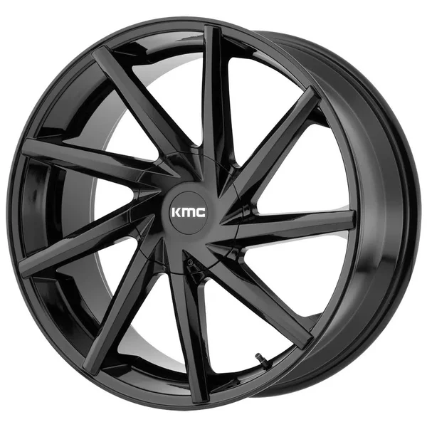 KMC KM705 Burst Wheels in Gloss Black - KM70522966330