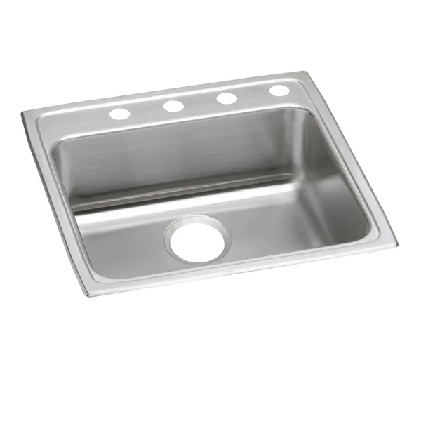 Elkay LRAD2222654 Stainless Steel Single Bowl Top Mount Kitchen Sink
