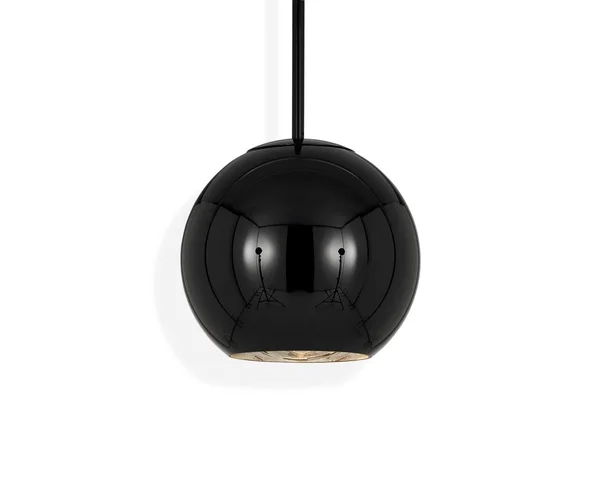 Tom Dixon - Copper Round Pendant Black 25cm