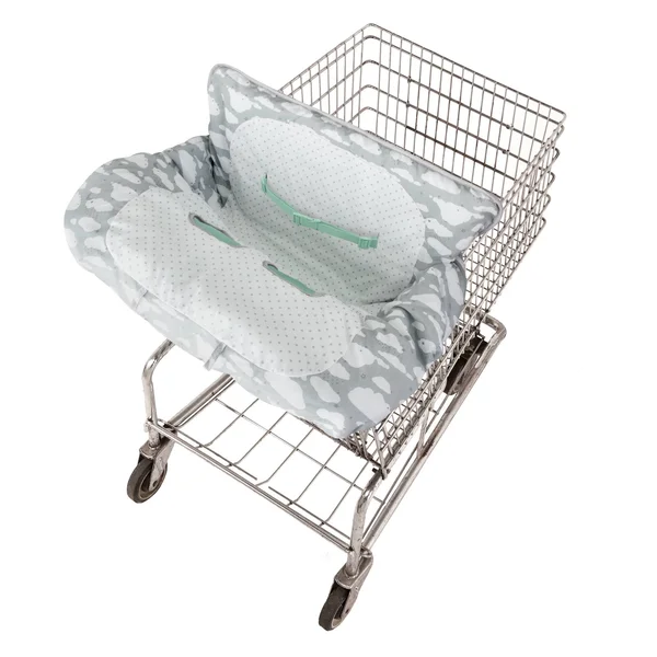 Go by Goldbug Clouds Reversible Shopping Cart Cover