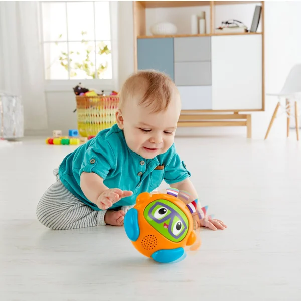 Bright Beats Spin & Crawl Tumble Ball Franky Beats