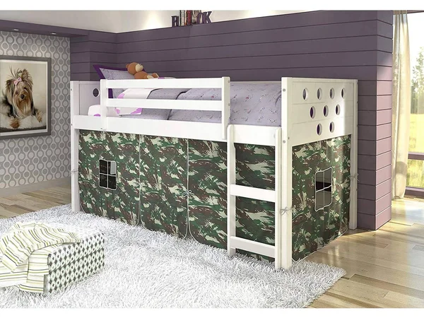 Belfast Circles Low Loft White: Camo Tent Kit