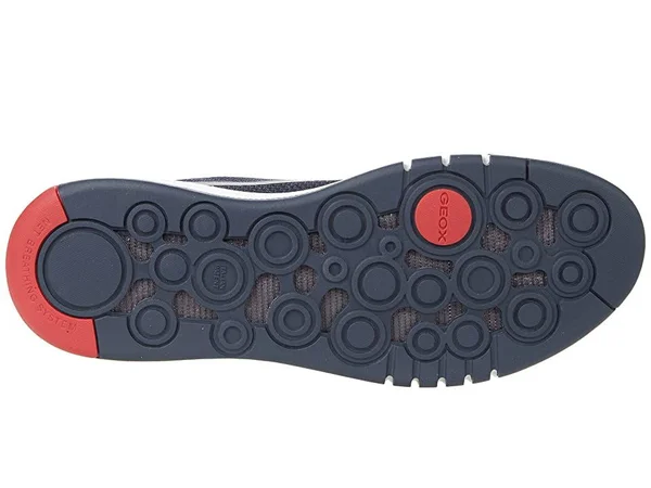 Mens Blue Geox Men's Aerantis Avio/Navy Shoes - Blue