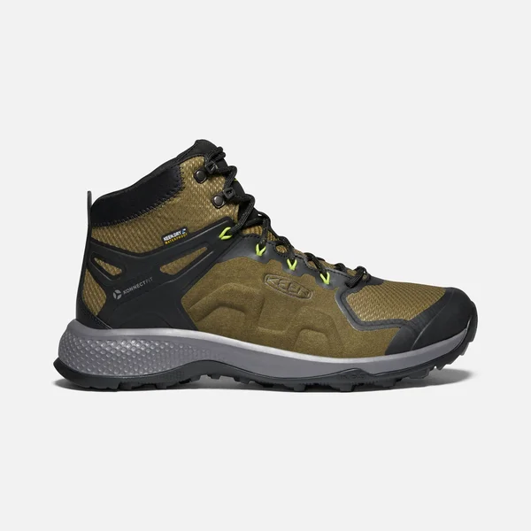 Keen Men's Explore Mid WP Boot Dark OLIVE/ARMY