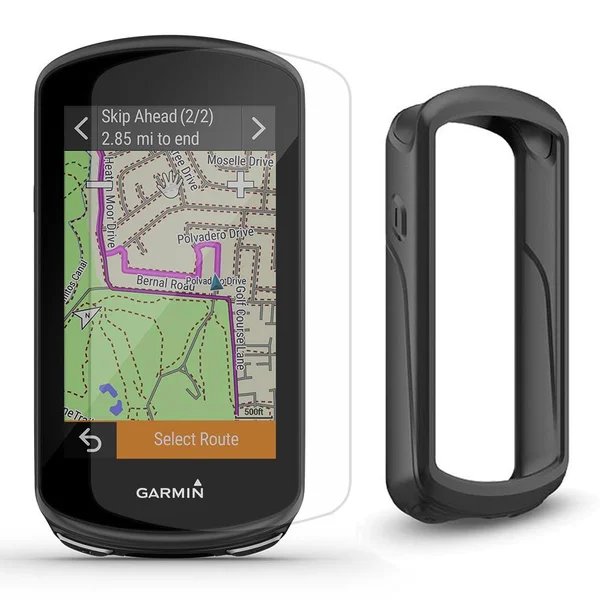 Garmin Edge 1030 Plus (2020 Model) Cycle Bundle - with Bike Mounts, PlayBetter Silicone Case & Screen Protectors, GPS Bike