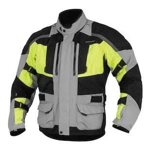 Firstgear Kathmandu Jacket - Grey/DayGlo - 2XL