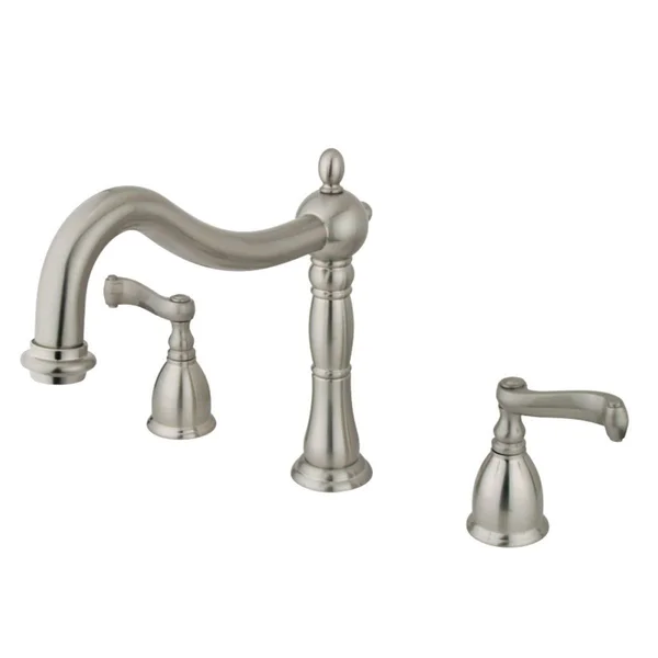 Kingston Brass KS1342FL Heritage Roman Tub FILLER, Polished Brass