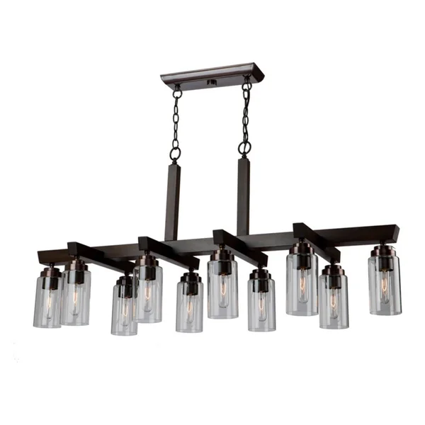 Artcraft Home Glow 10 Light Chandelier - Brunito - AC10860BU