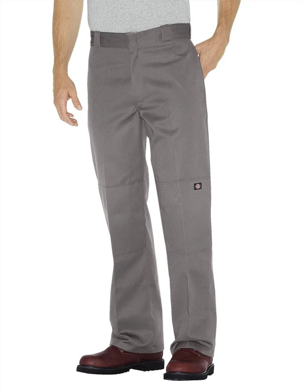 Dickies Loose Fit Double Knee Work Pant - Silver