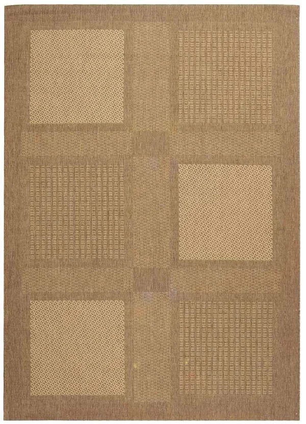 Safavieh Courtyard CY1928-3009 6&7x22 x 9&6x22 Brown - Natural Area Rug