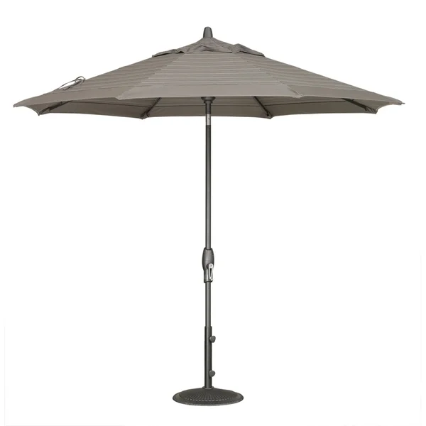 Coral Coast 9 ft. Obravia Auto Tilt Octagon Series Patio Umbrella, Bronze