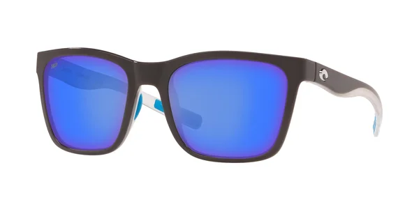 Costa Del Mar Ocearch Panga 580P Sunglasses- Shiny White Shark/Blue Mirror
