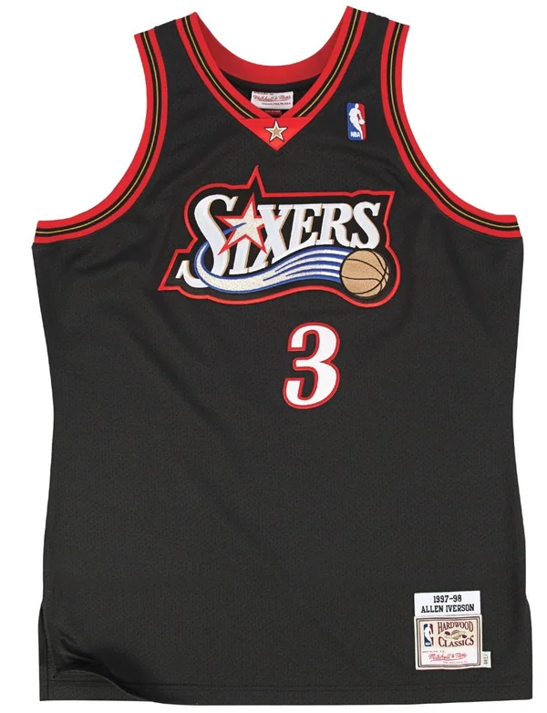 Allen Iverson 1997-98 Authentic Jersey Philadelphia 76ers