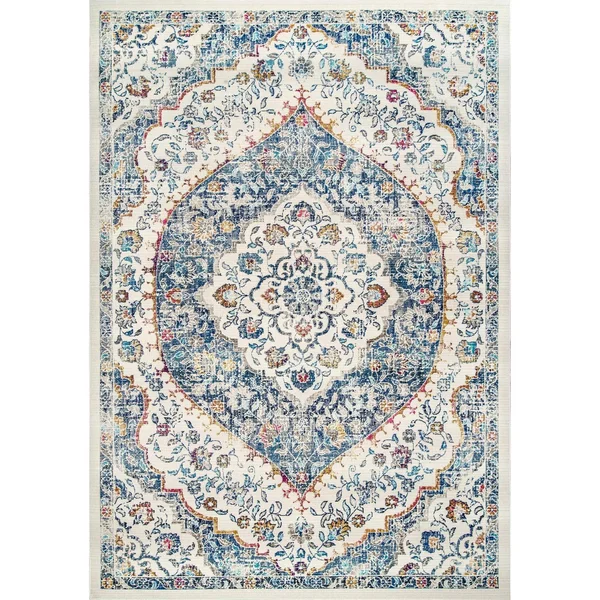 nuLOOM Jada Vanity Medallion Area Rug - Size: 2' 8 inch x 8'