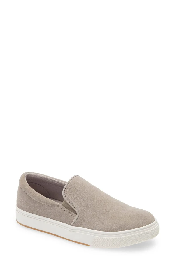 Steve Madden Women's Coulter Slip-On Sneaker Taupe 8.5