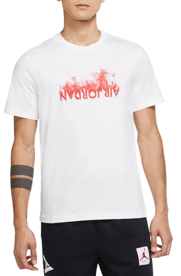 Jordan Aj4 Men's Graphic T-Shirt in White, Size: XL, DD0407-100