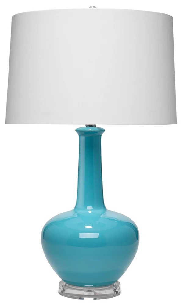 Single Gourd Gwen Table Lamp, Blue by Ashley HomeStore