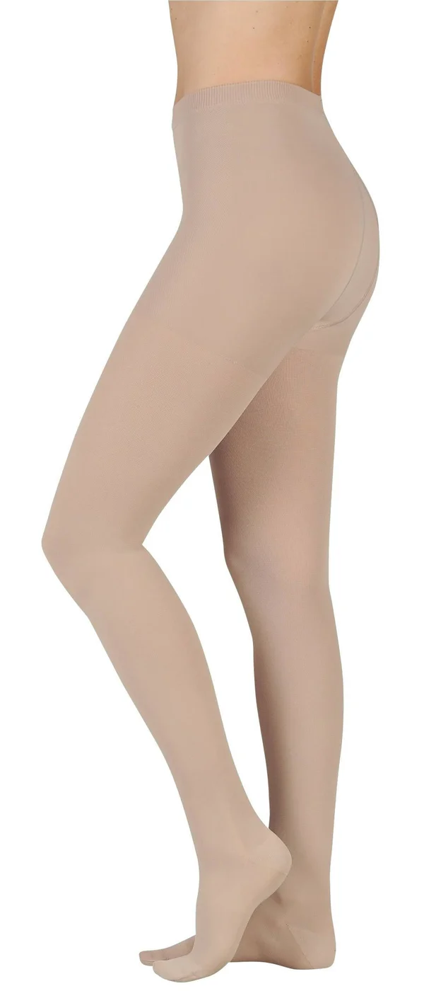 Juzo 2001 20-30 mmHg Soft Pantyhose-Size IV-Cinnamon