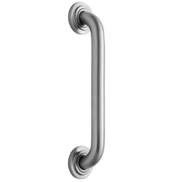 Jaclo 2648-SB 48x22 Deluxe Grab Bar with Contemporary Round Flange Satin Brass