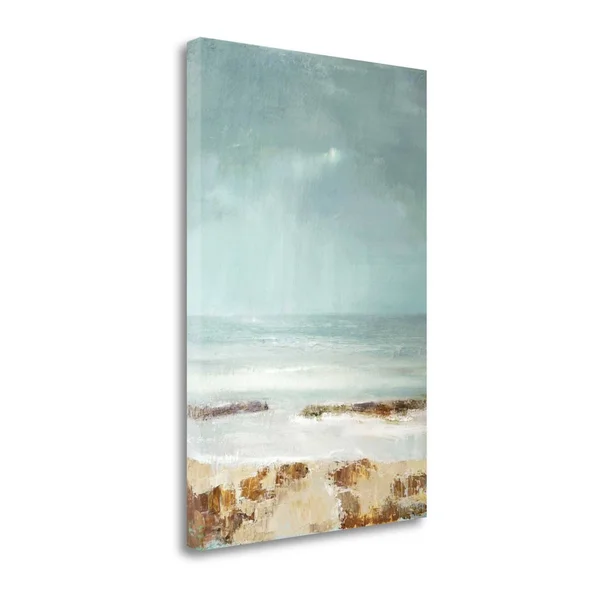Tangletown Fine Art Tideline by Caroline Gold, Giclee Print on Gallery Wrap Canvas, 32x22x47x22