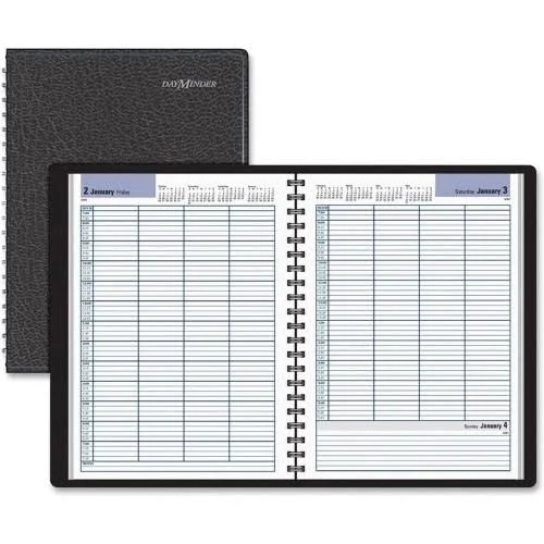 At-a-glance DayMinder Four-Person Group Appointment Book G56000