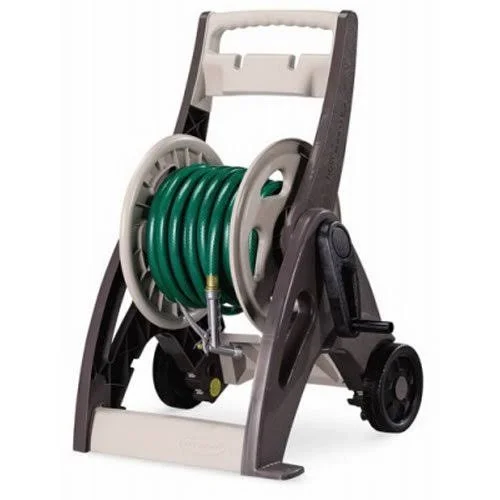 Suncast 175-Foot Capacity Hosemobile Garden Hose Reel Cart - Bronze/Taupe JNF175 JNF175B