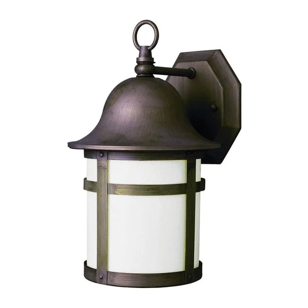 Trans Globe Lighting TGL 4580 Thomas 13 inch Wall Lantern Silver Brushed - Size: Silver - Brushed