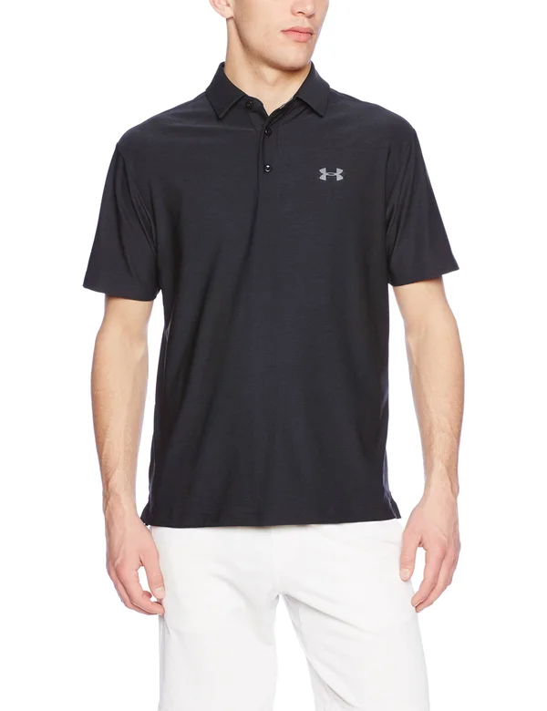 Under Armour Men's UA Playoff Polo, Black, XLT