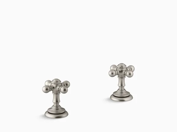 Kohler 98068-3-BN Artifacts Bathroom Sink Cross Handles - Vibrant Brushed Nickel