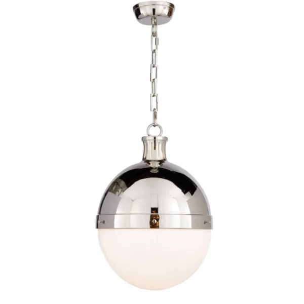 Visual Comfort - TOB 5063PN-WG - Two Light Pendant - Hicks - Polished Nickel