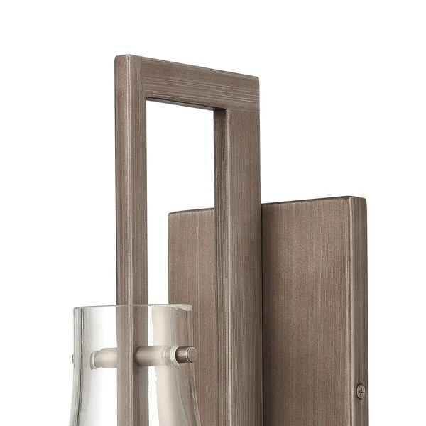 Elk Culmination 1-Light Sconce - Weathered Zinc - 12290/1