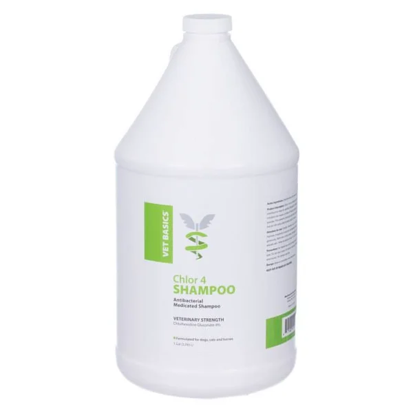 Vet Basics Chlor 4 Shampoo Gallon