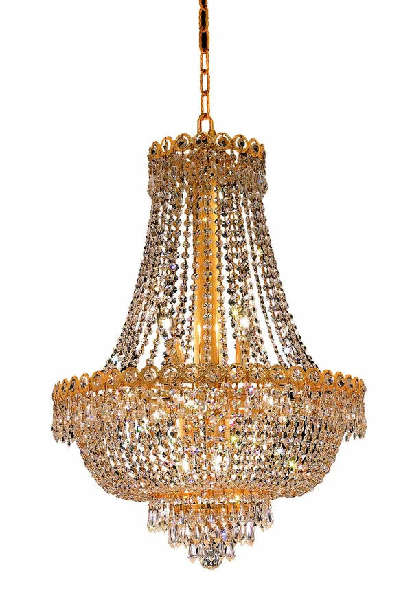 Elegant Lighting Century 12-Light Crystal Chandelier