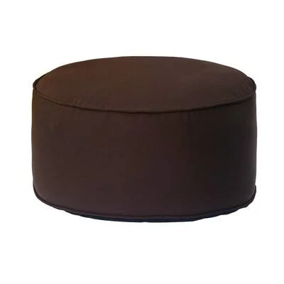 Briner Outdoor Ottoman Latitude Run Fabric: Brown