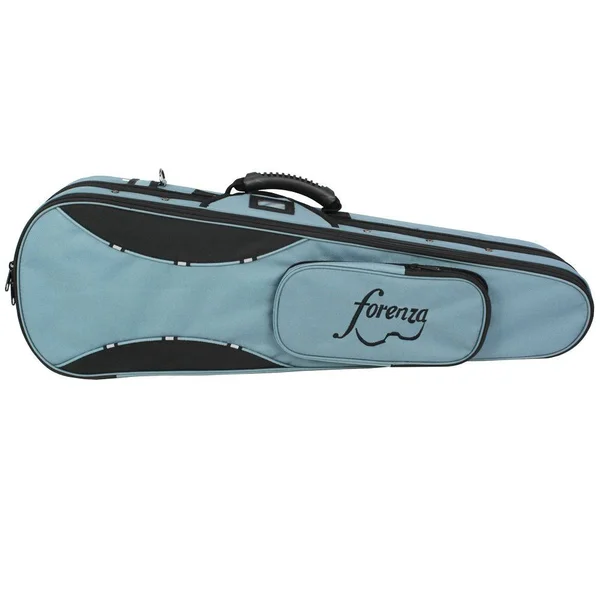 Forenza Violin Case - Full 4/4 Size - LIGHT Blue and Black, FA03VNA