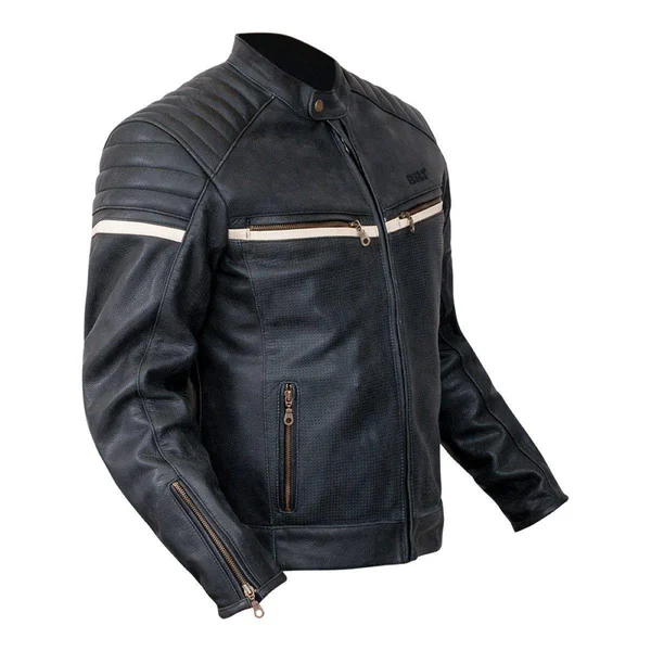 Bilt Alder Leather Jacket - Black - 44